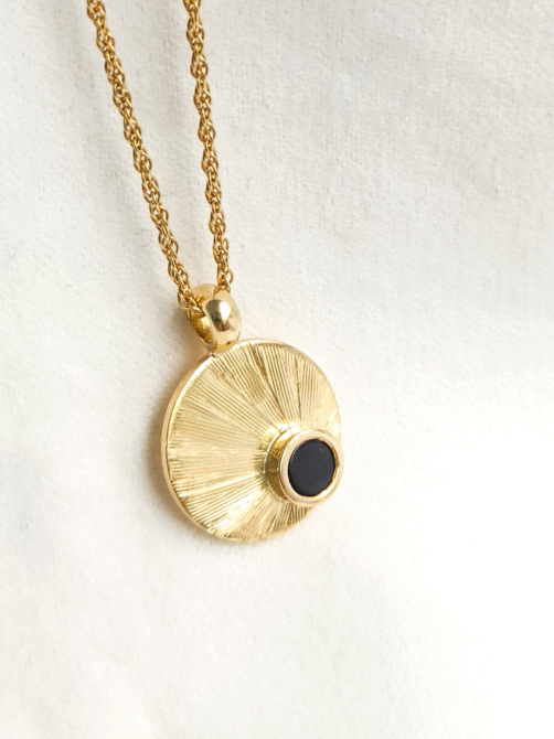 Collar - Luz y sombra - Oro 18k