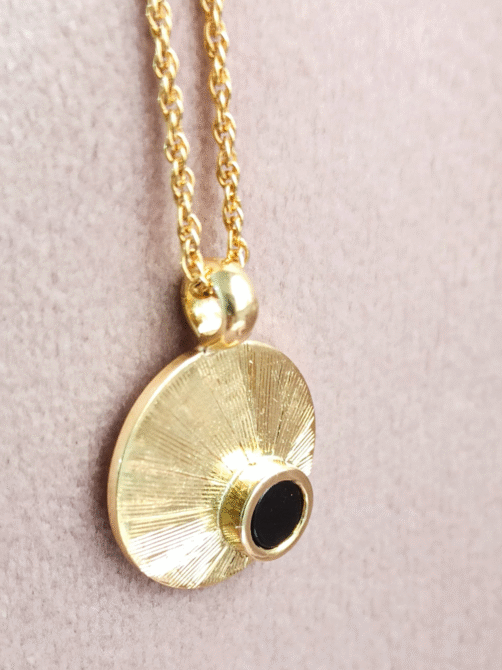 Collar - Luz y sombra - Oro 18k - Imagen 2