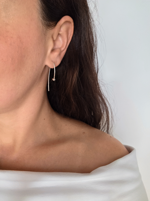 Aros Alessia Plata 925 - Imagen 6