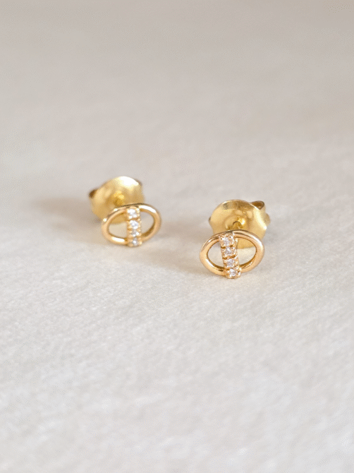 aros pequeños de oro, aros con diamante pequeños